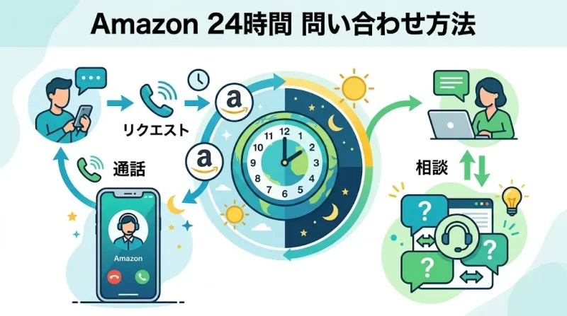 amazon カスタマーサービス Amazonカスタマーサービスは電話とチャットの2通り・24時間365日対応