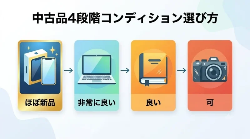 amazon アウトレット Amazonアウトレットの「ほぼ新品」「非常に良い」「良い」「可」4段階コンディションの選び方